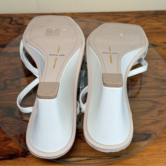 Dolce Vita Gemini Wedges - ivory leather - size 12 - Picture 15 of 16